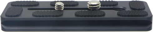 100mm Universal Quick Release QR Plate with 1/4" and 3/8" Mounting Screw for Tripod Mount DSLR Camera