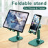 RDRKR 4-11 Inch Adjustable Cell Phone Desk Stand: Foldable and Height-Angled Holder for Smartphones, iPhones, iPads