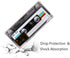 Galaxy Note 20 Ultra Case with Reinforced Corners, TPU Soft Bumper Retro Cassette Tape Case + Camera Lens Protector