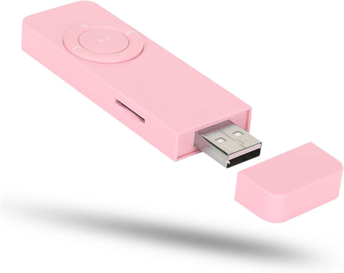 Acogedor USB Stick Mp3 Player, Portable Audio Music Player with Lanyard and 3.5mm