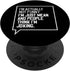 PopSockets Standard PopGrip - Im Actually Not Funny Sarcastic Saying Statement Quote Gift