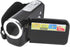 Video Camera Camcorder, 2inch TFT LCD Screen, HD Digital 16X Zoom Vlogging Camera for Kids Gift - Black