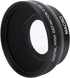 HD Wide Angle Lens with Macro Close-up 0.45X Magnification, Fits Any 49mm Diameter Lens