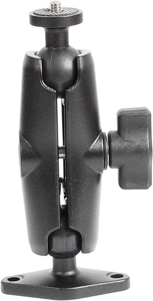 xik 1/4"-20 Thread Camera Mount Holder for Wall/Desk/Car/Boat,AMPS Standard Hole InstallationFits DSLR, CCTV,