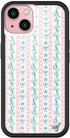Wildflower Cases - Compatible with iPhone 15 | Protective Black Bumper, 6.5ft Drop