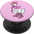 Cowgirl Duck Pink Cowgirl Goose with Cowboy Hat & Boots PopSockets Swappable PopGrip