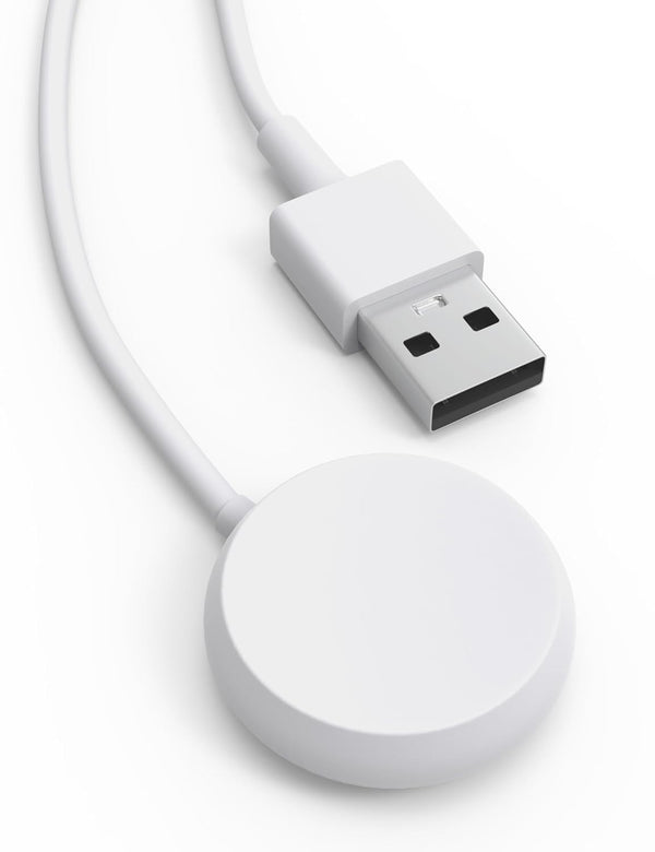 Sinocc Charger for Google Pixel Watch, 3.3Ft USB Charging Cable Replacement for Google Pixel Smartwatch - White