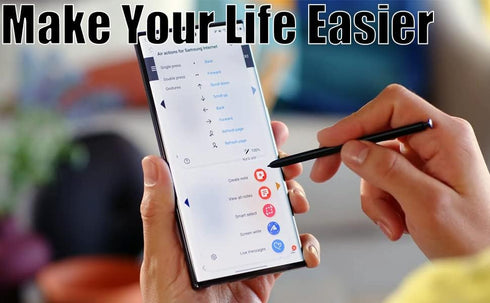 Black Galaxy S22 Ultra Pen, Replacement Parts for Samsung Galaxy S22 Ultra 5G Touch Screen S Pen (No Bluetooth)