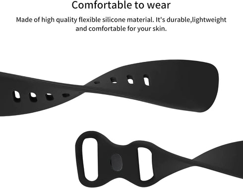 TOOBUR Smart Watch Band, Lamshaw Soft Silicone Sport Replacement Straps for IDW13 1.8" Smart Watch Models