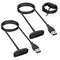 Threeeggs 2 Pack USB Charger Dock Cord for Fitbit Inspire 2, 3.3 ft / 100cm Charging Cable