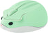 Hamster Shape Wireless Mouse - Cartoon Portable Animal Optical Cordless Mice for Travel, School Kids Gift (Green)