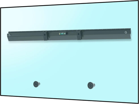 No Stud TV Wall Mount for 32-75 inch TVs, Heavy Duty No Drill Bracket Holds Up to 150 lbs, Easy Installation