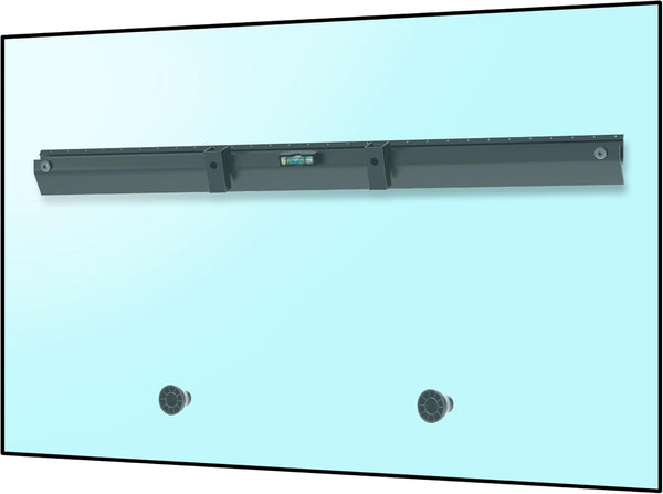 No Stud TV Wall Mount for 32-75 inch TVs, Heavy Duty No Drill Bracket Holds Up to 150 lbs, Easy Installation
