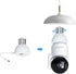 EC27 Bulb Connector for P1 360° Security Camera, Combination of both to be a Wireless Outdoor/Indoor Camera, Easy to Install like replacing a light bulb, 1 Pack