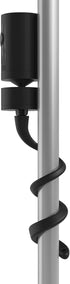 HOLACA Baby Monitor Mount, Flexible Twist Stand for Pan-Tilt Mount with 1/4 Threaded Hole, Clip Mount with 15cm Hose