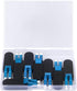 LC/UPC Fiber Optic Loopback Adapter, 9/125 Singlemode Test Adapter Connector, 8 Pack for Optical Cable Testing