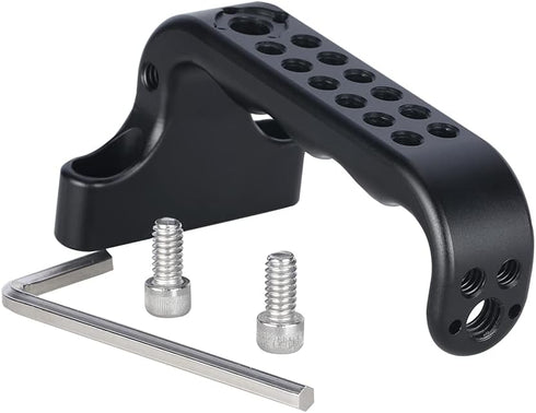 NICEYRIG Camera Handle Grip, 1/4 Thread Mount for RED DSMC2/Sony FX3, Universal DSLR Cage Top Handgrip