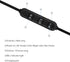 POCREATION Bluetooth Neckband Headphones, Wireless Sports Earphone Headset, Noise Cancelling for Gym Workout Running