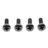 ReplacementScrews 50C350LU 50 Inch (C350 2023 Set (Pack 4) Stand Screws Compatible with Toshiba - Series) TV - Complete