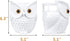 Owl Holder Stand, Upgraded Owl Statue Smart Speaker Holder Stand for Echo Dot 4th/3rd/2nd and 1st Generation, Google Home Mini/Google Nest Mini (2nd Gen), Home Decor Owl Shape Cartoon Decor