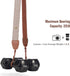 MoKo Camera Strap, Premuim Cotton Canvas Braided Adjustable Universal Sling Shoulder Neck Belt for All DSLR Digital