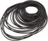 30pcs Mix Cassette Tape Machine Belt, 40mm to 135mm Assorted Common Belts for DVD Drive, Xbox 360 Repair