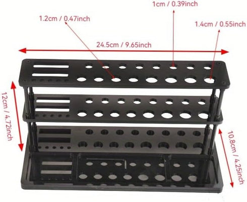 Lyferda RC Remote Control car Parts Screwdriver Holder, Suitable for Remote Control Cars, Model Vehicles, Boat Models