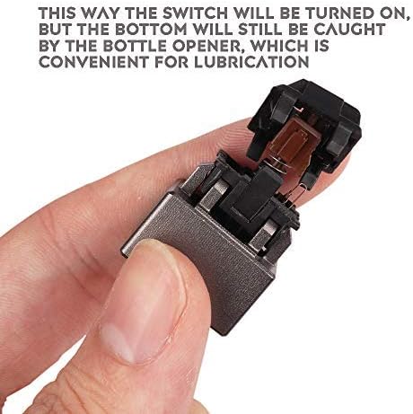 Gliging Metal Switch Opener for Mechanical Keyboard Keycaps, Aluminum Alloy for Gateron Cherry MX Switches