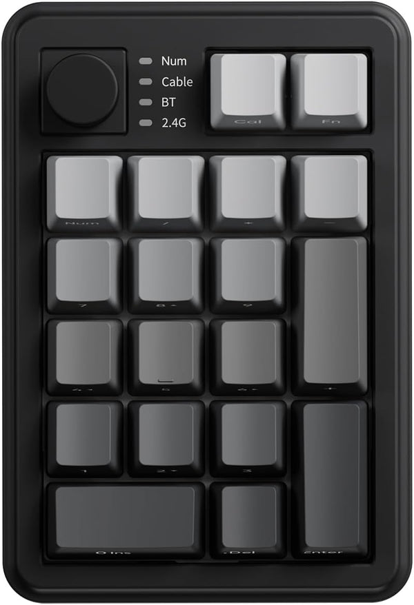 TISHLED Gasket Mechanical Numpad Wireless 2.4G / Bluetooth 5.0 / Wired USB-C Programmable