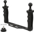 Shoot Aluminium Alloy Handheld Stabilizer Tray Handle Grip for Hero Cameras and LED Video Lights