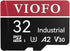 VIOFO 32GB Industrial Grade microSD Card, U3 A2 V30 High Speed with Adapter for Ultra HD 4K Video Recording
