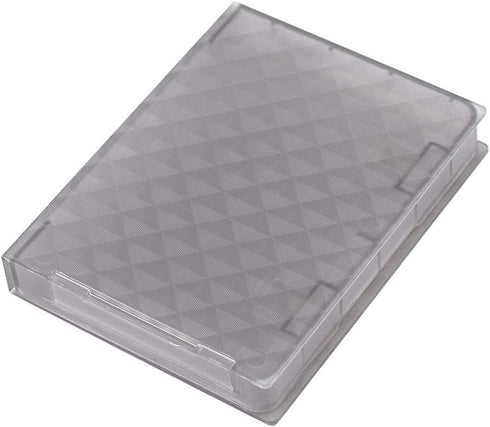 Wendry Hard Drive Disk Protective Box, Shockproof Anti-Static Storage Case for 2.5 Inch, Gray