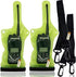 Lsgoodcare Portable Waterproof Bag Case Pouch for Two Way Radio, Compatible with Motorola Kenwood Midland, Green