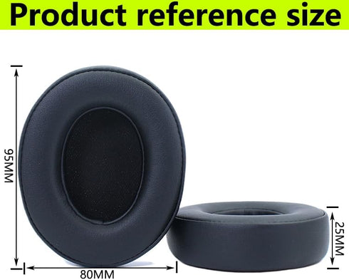 Replacement Ear Pads for Beats by Dr.Dre Studio 2.0 B0500 B0501 Wireless/Wired Studio 3.0 Headphones (Black)