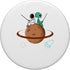 PopSockets Standard PopGrip, Astronaut Fishing With Alien