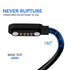 4 Pins Magnetic USB Charging Cable Replacement, Compatible with PTHTECHUS Smartwatch S1 S2 S7 S8 S9, GT88 G3 (Black)