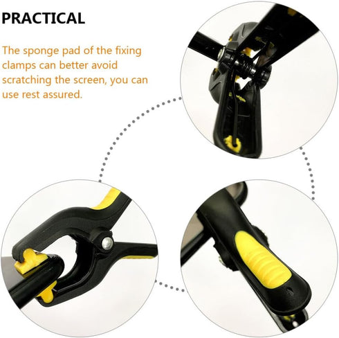 12 Pcs Screen Repair Clip Tools, Phone Fixing Clamp, LCD Screen Clamps, Phone Repair Kit for Cell Phones