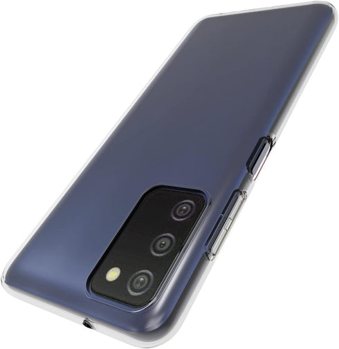 Galaxy A03S Clear Case, Slim Thin TPU Soft Silicone Flexible Shockproof Protective Cover