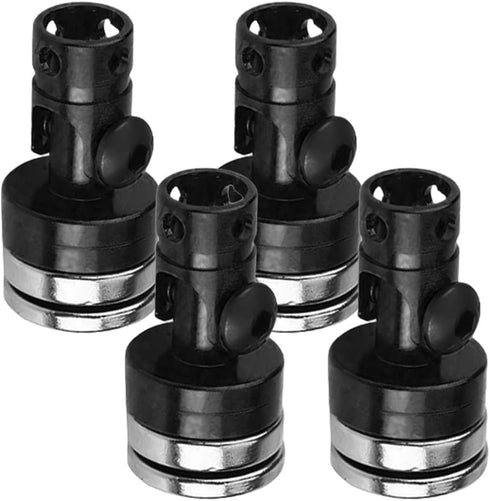 4 Pack 1/10 SCX10, Magnetic Invisible Body Post Mounts for RC Crawler Truck Axial RC Car Body Holders Replacement