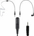 1 Pin Ptt Surveillance Headset, Acoustic Tube Radio Earpiece for Cobra Microtalk Walkie Talkie Models