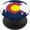 Cool Denver CO Flag Prize PopSockets Swappable Grip for Hometown Denver Pride