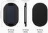 Sinjimoru MagSafe Grip, Magnetic Phone Holder for iPhone 15/14/13/12, Strong Magnetic Phone Stand (M-SGrip Navy)