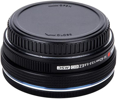 Rear Lens Cap & Body Cap Set for Panasonic GX9/GX85 Camera, Olympus EM10II/EM5II Micro 4/3 DSLR Camera Kit