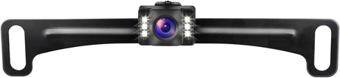 GLK Car Backup Camera - HD Rear View License Plate Backup Camera with Wide View Angle and Night Vision