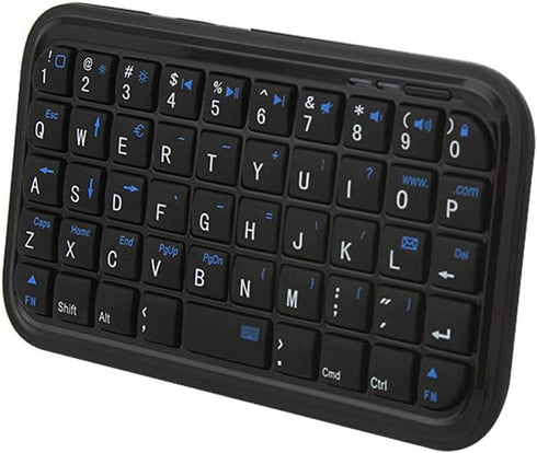 Bluetooth 3.0 Keyboard, Rechargeable Mini Slim Travel Size Wireless Pocket Keypad for PC, Notebook, Tablets, Smartphones