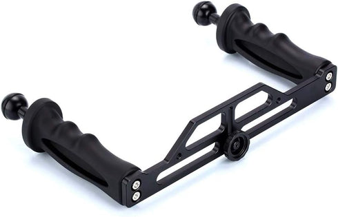 Underwater Video Light Stabilizer Tray, Lightweight Aluminium Tray for GoPro OSMO and Other Cameras with 1/4 inch Screw