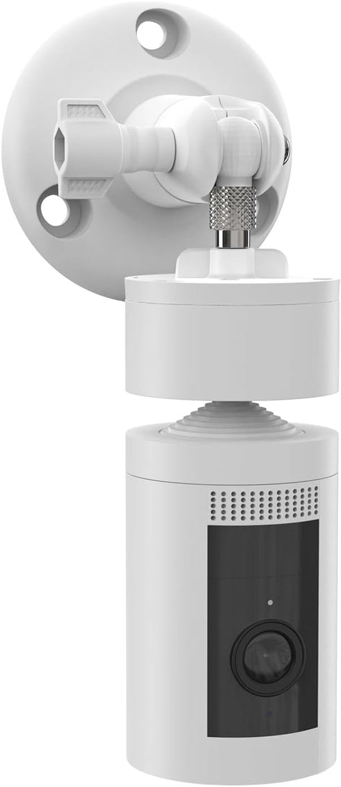 Adjustable Wall Mount - Compatible with Pan Tilt Camera, 1 Pack, White