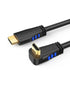 CableCreation 4K HDMI Cable Right Angle 270 Degree Upward - Supports 4K@60HZ