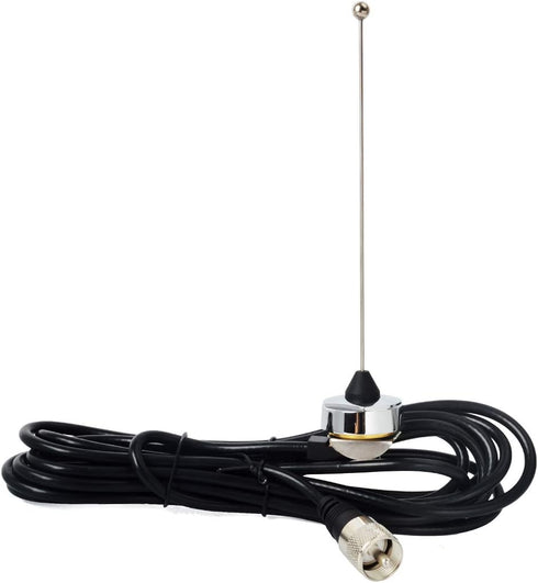 HYS TCJ-N1 UHF NMO 400-470 Mhz Antenna with 13 ft RG58 Coax Cable