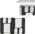 6 Slots SD Micro SD Card Case Storage Organizer, Ultra-Thin Lightweight Credit Card Size for 2 SD SDHC SDXC and 4 Micro